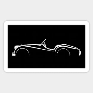 Triumph TR2 Silhouette Magnet